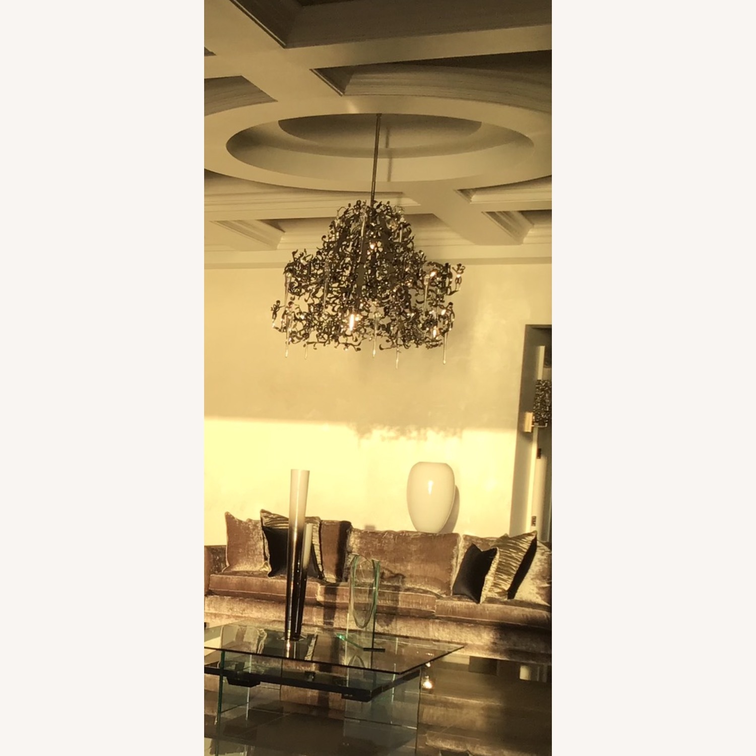 Brand Van Edmond Chandelier - Polished Nickel  - image-2