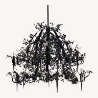 Brand Van Edmond Chandelier - Polished Nickel 