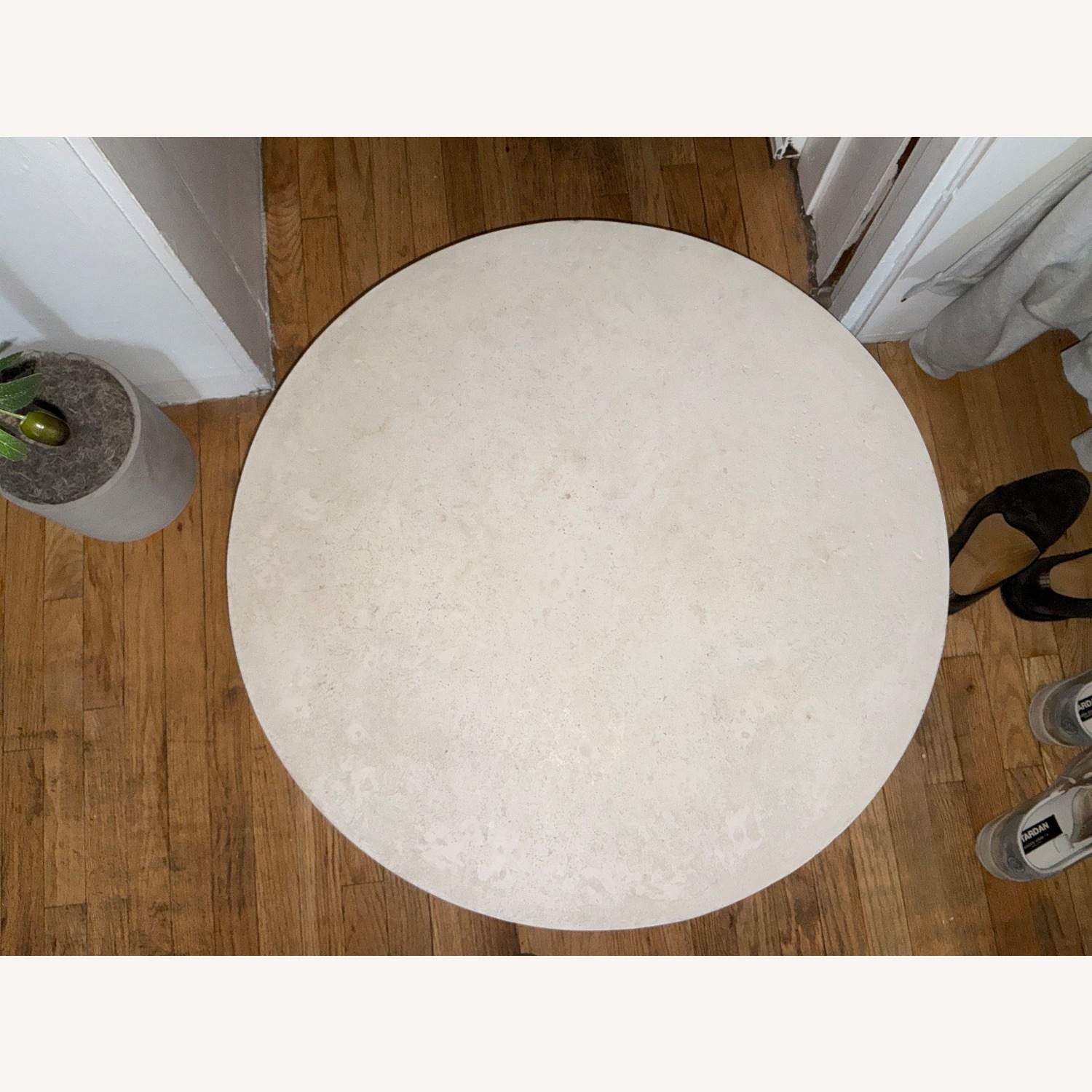 West Elm Monti Lava Stone Coffee Table - image-3