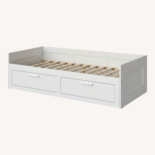Used IKEA Brimnes White Daybed for sale on AptDeco