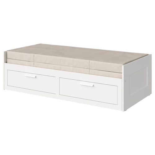 Used IKEA Brimnes White Daybed for sale on AptDeco