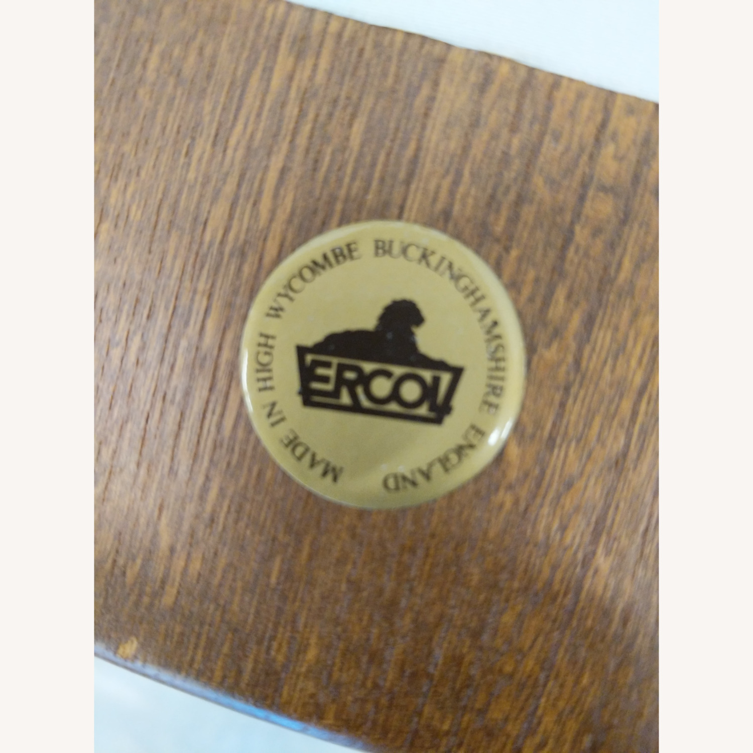 6 Vintage Mid Century Modern Ercol Dining Chairs - image-9