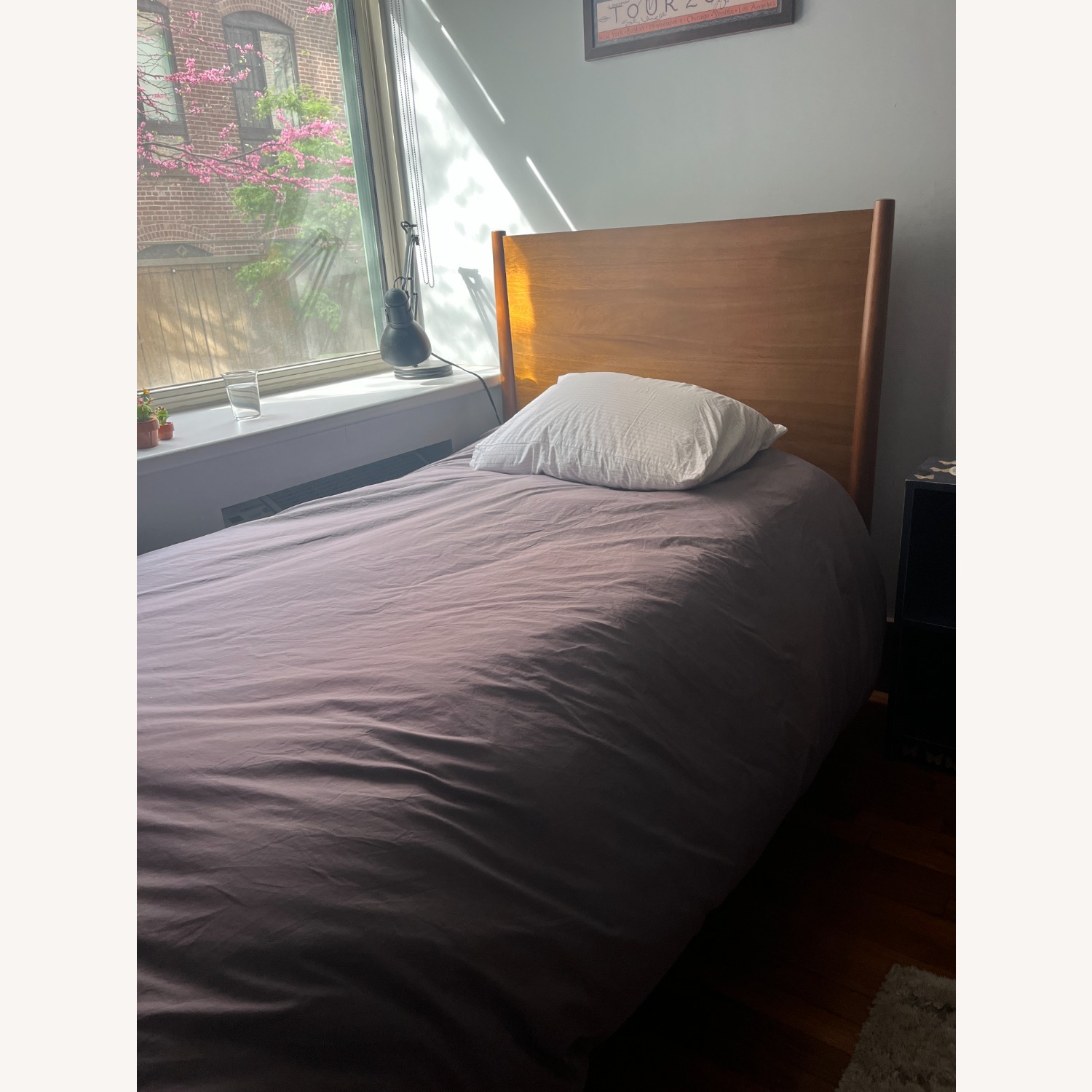 West Elm Mid-Century Twin Bed in Acorn  - image-3