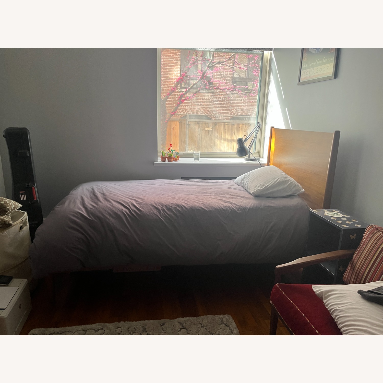 West Elm Mid-Century Twin Bed in Acorn  - image-2