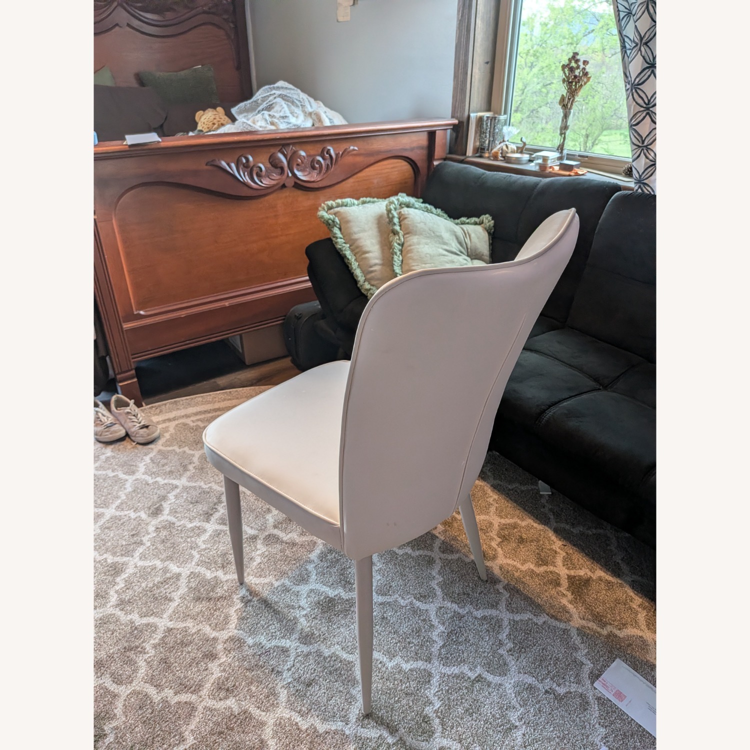 China Furniture & Arts White Accent Chair - image-3