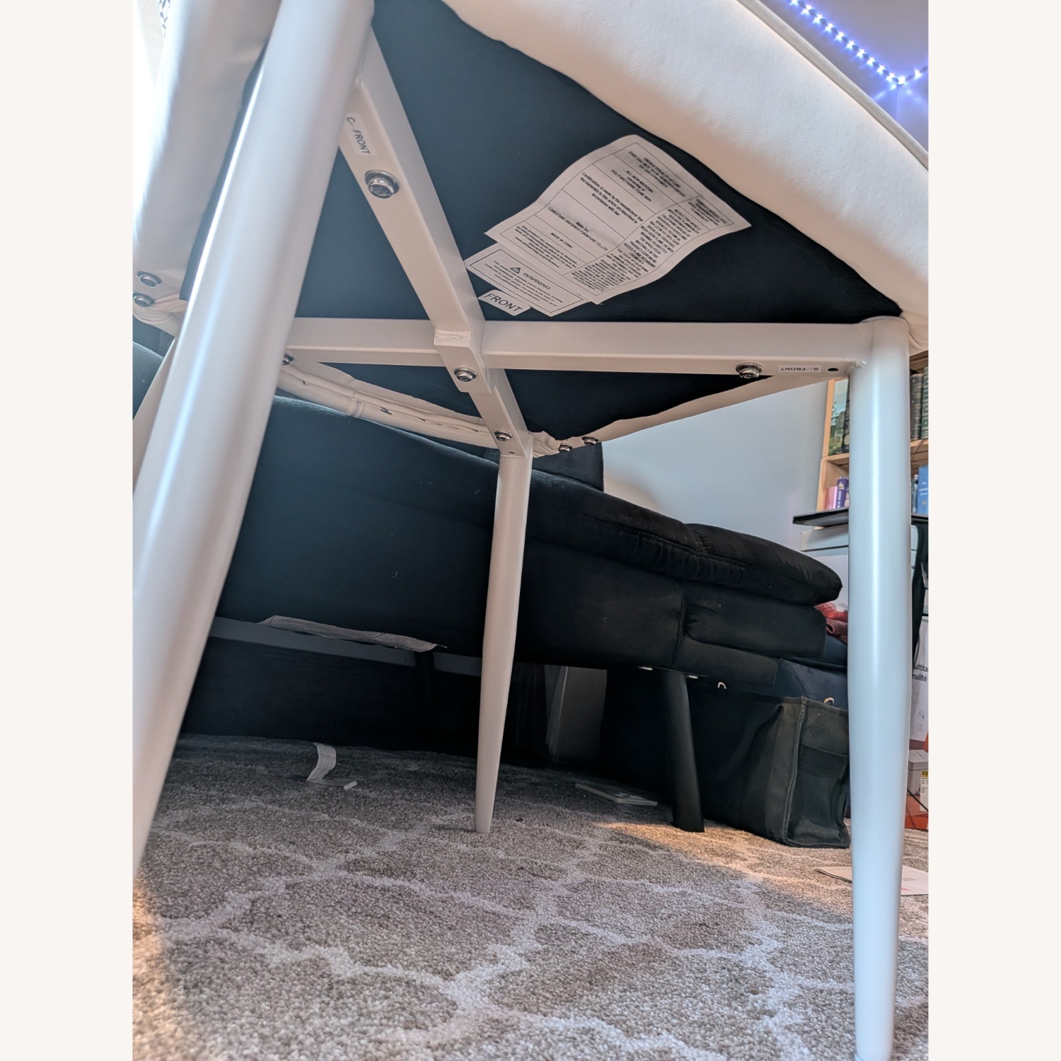 China Furniture & Arts White Accent Chair - image-5