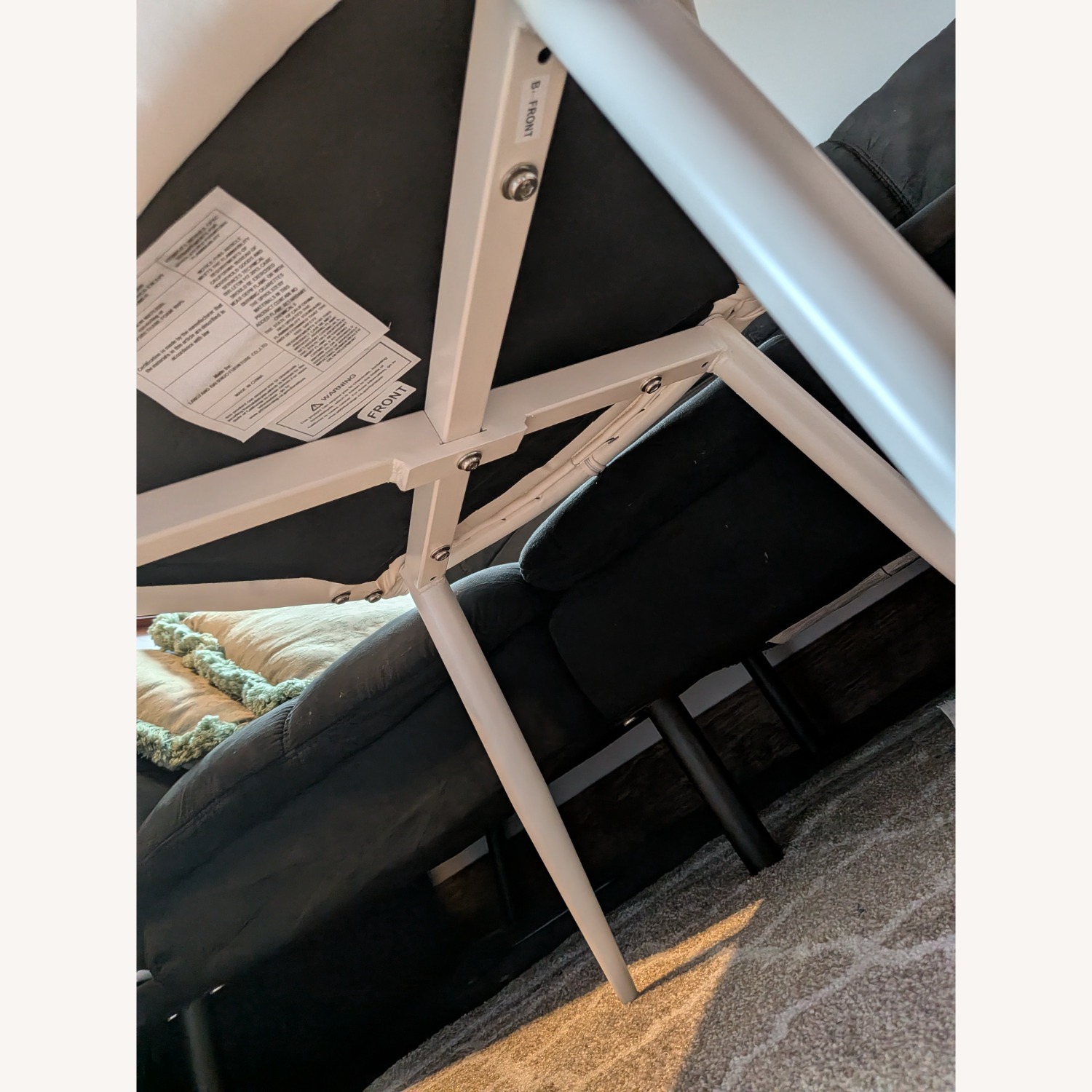 China Furniture & Arts White Accent Chair - image-4