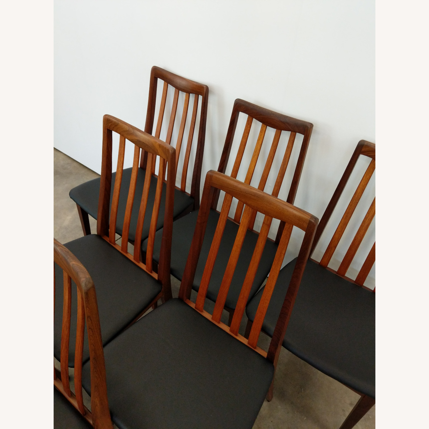 6 Vintage Mid Century Modern G Plan Dining Chairs - image-8