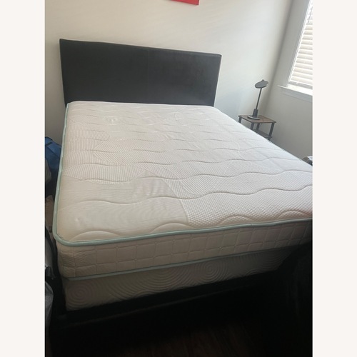 Used Chocolate Queen Bed for sale on AptDeco