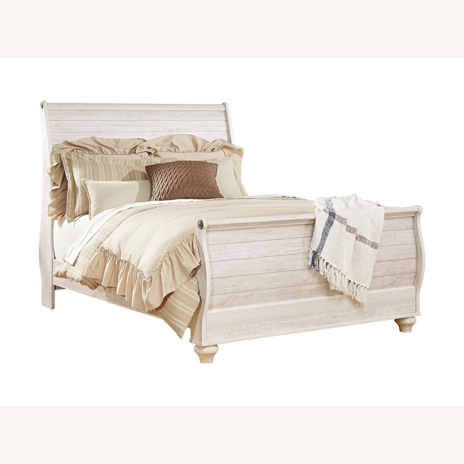 Ashley Furniture Willowton Natural Headboard - image-4