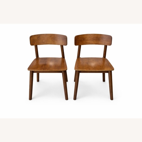 Used Dark Brown Wood Dining Chairs for sale on AptDeco