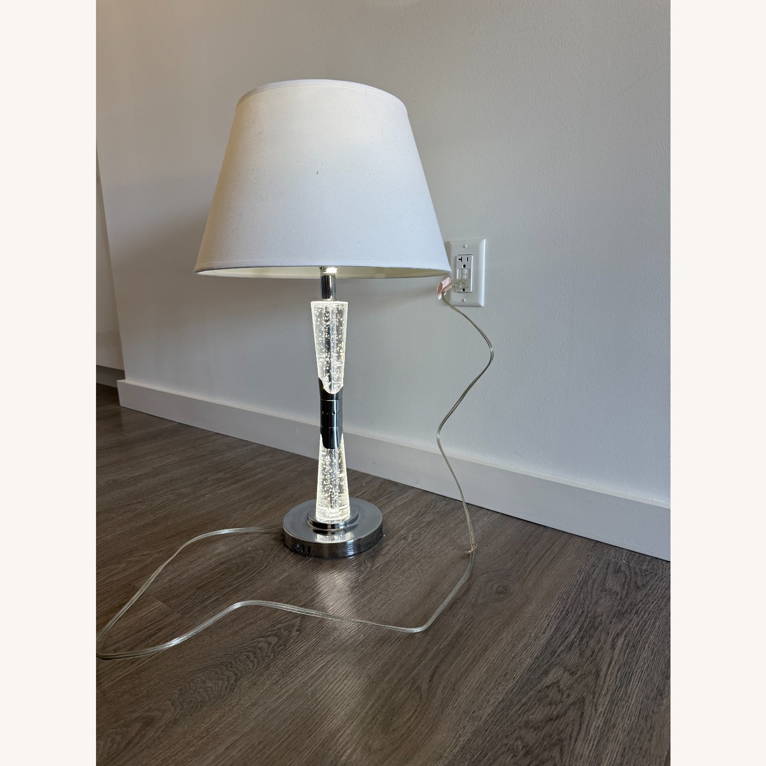 Raymour & Flanigan – LED Water Dancing Table Lamp - image-1