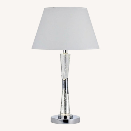 Used Raymour & Flanigan – LED Water Dancing Table Lamp for sale on AptDeco