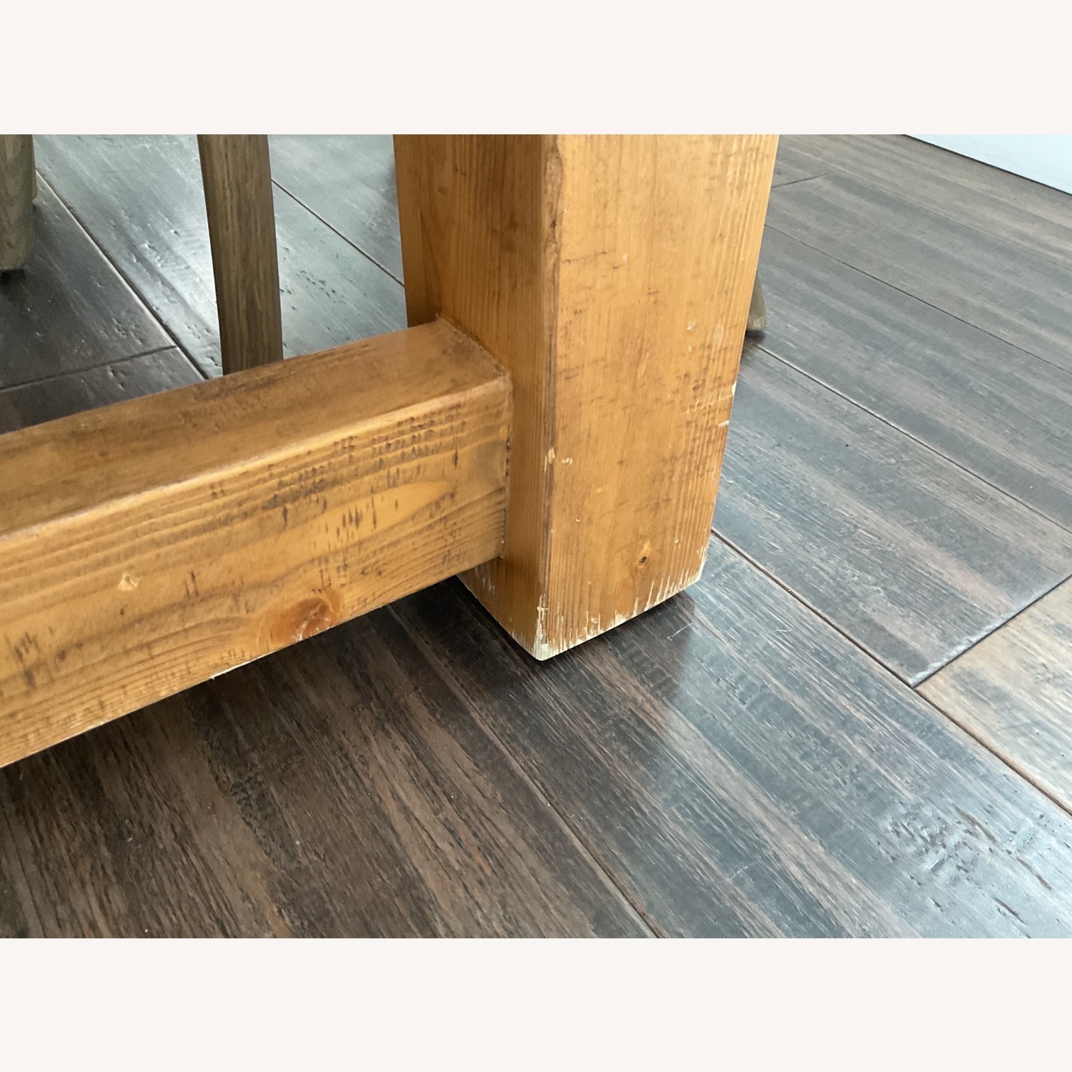 Pottery Barn Bench Wright Extendable Table Set - image-3