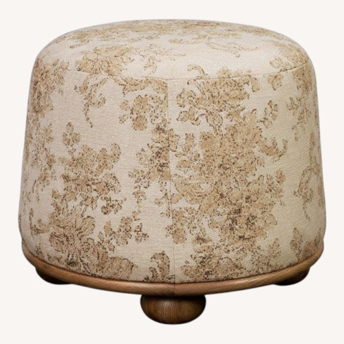 Used Four Hands Leroy Fabric Ottoman for sale on AptDeco