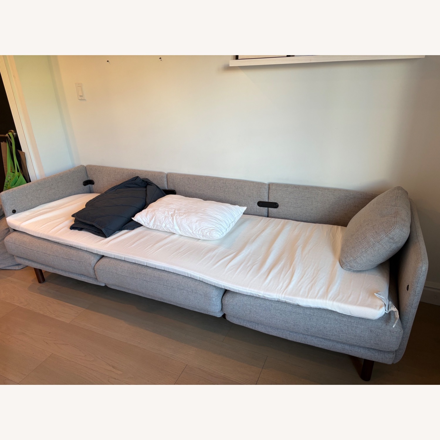 Burrow Field 3 Seat Couch With Sleeper Kit  - image-3