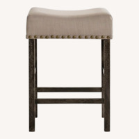 Wayfair Light Gray Fabric Stools