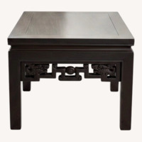 Set of 2 Asian Style Low Tables