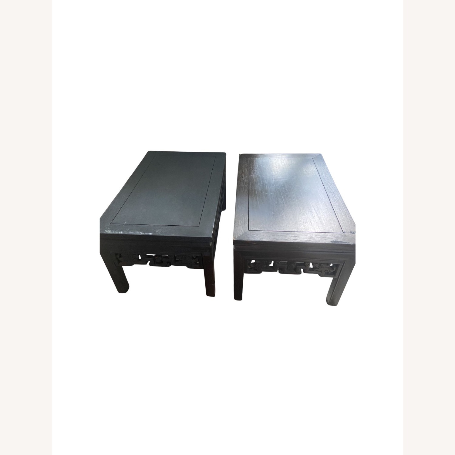Set of 2 Asian Style Low Tables - image-6