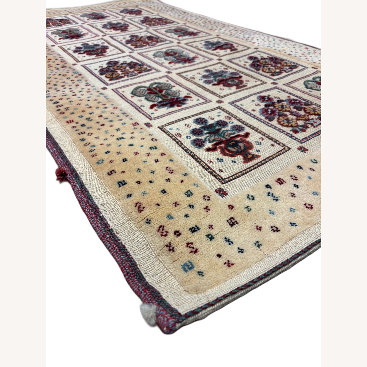 Persian Bakhtiari Garden Design Rug Runner, 3х5 - image-3