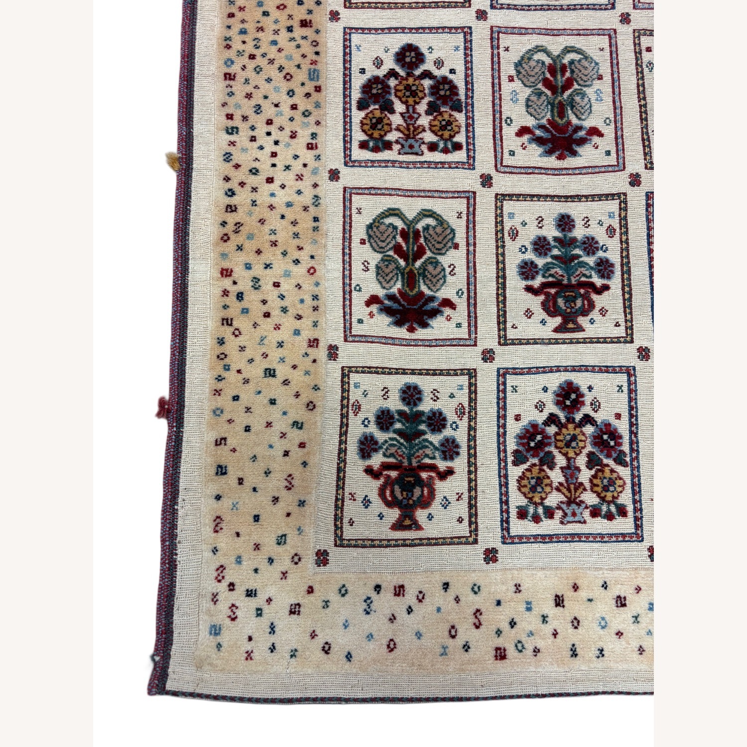 Persian Bakhtiari Garden Design Rug Runner, 3х5 - image-4