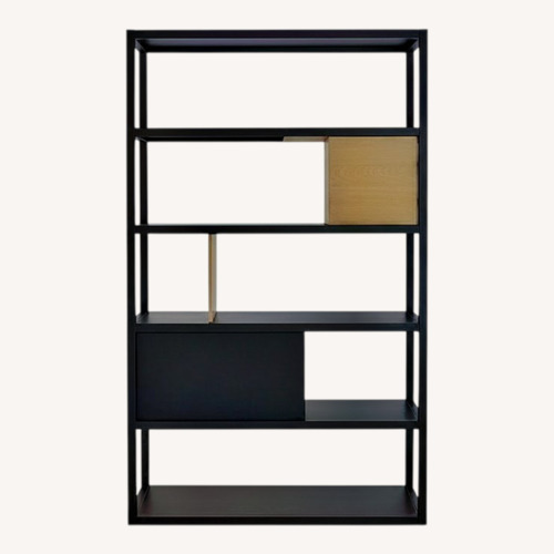 Used Design Within Reach Treku Kai Black Wood Bookcase for sale on AptDeco