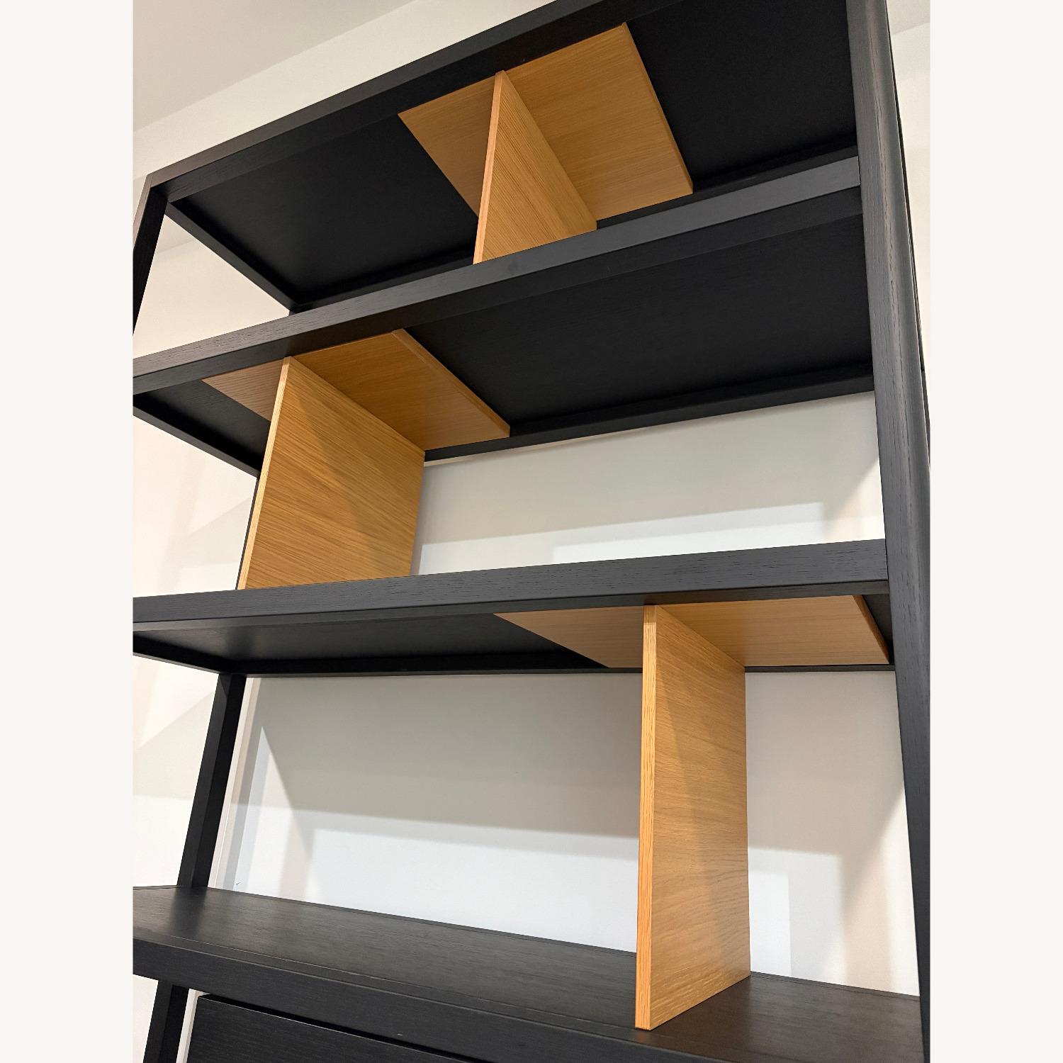 Design Within Reach Treku Kai Black Wood Bookcase - image-3