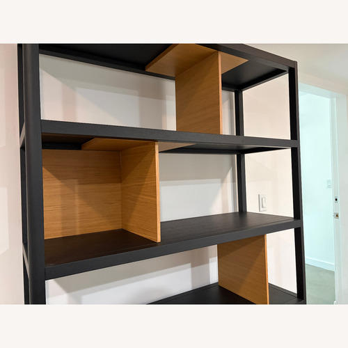 Used Design Within Reach Treku Kai Black Wood Bookcase for sale on AptDeco