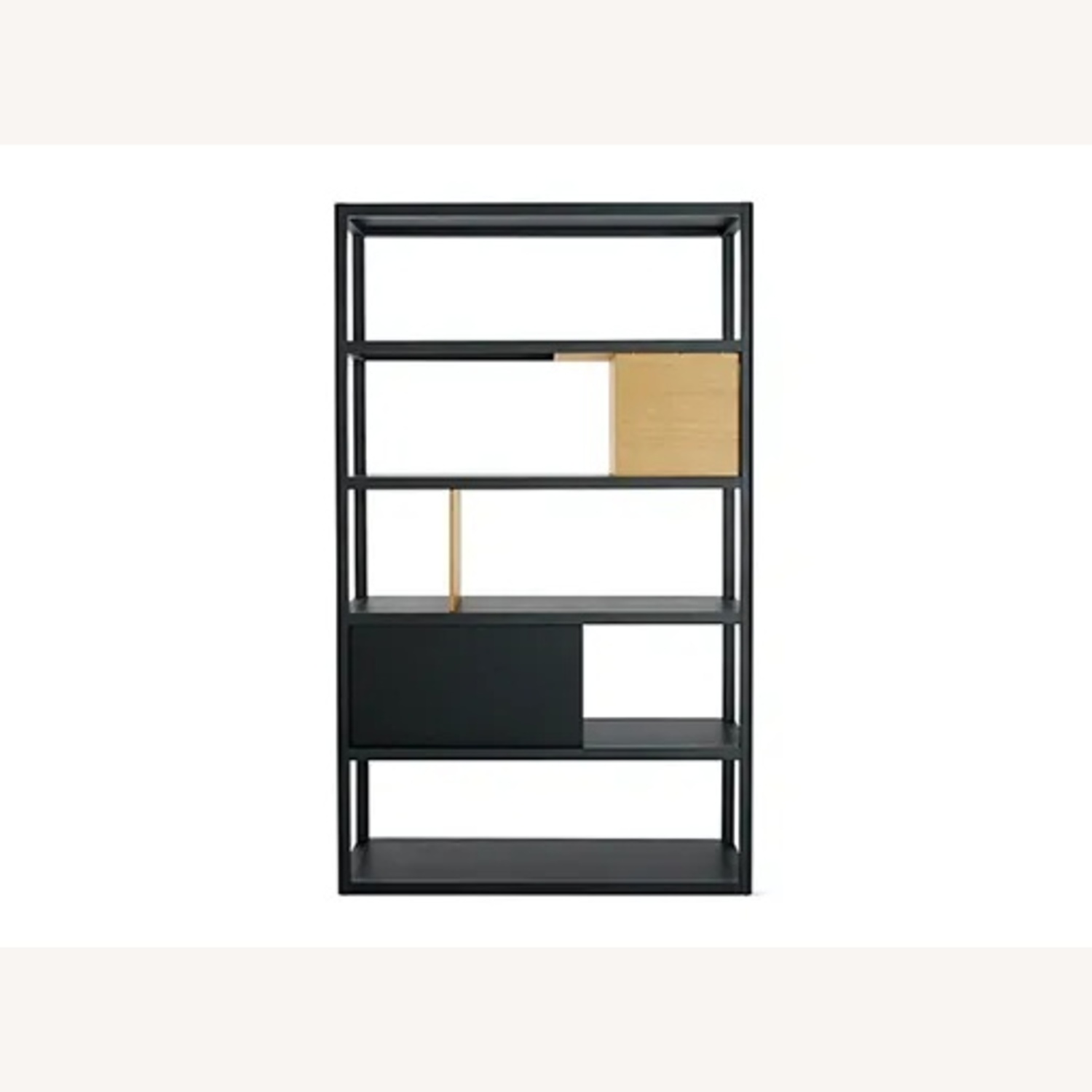 Design Within Reach Treku Kai Black Wood Bookcase - image-10