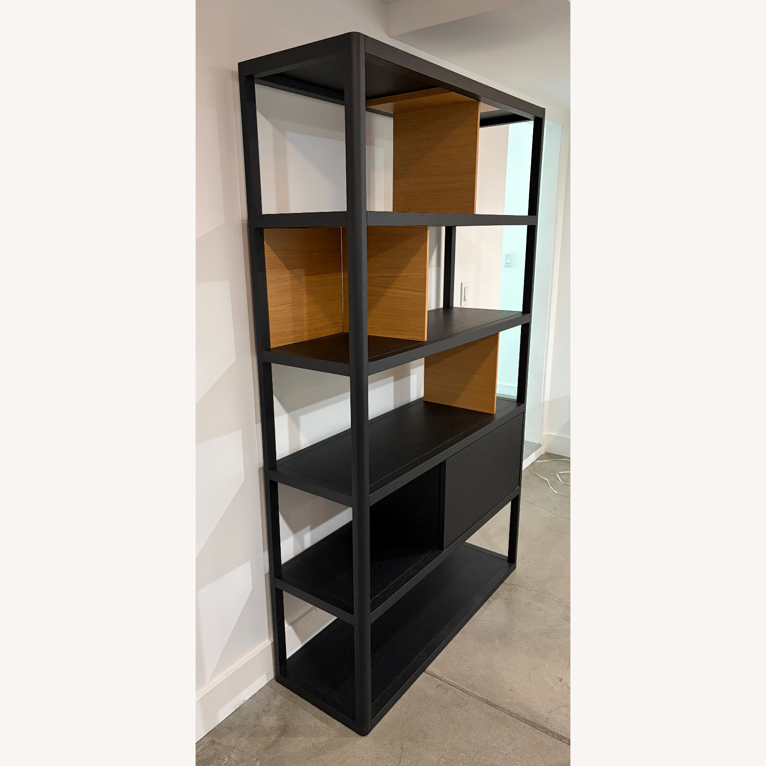 Design Within Reach Treku Kai Black Wood Bookcase - image-6