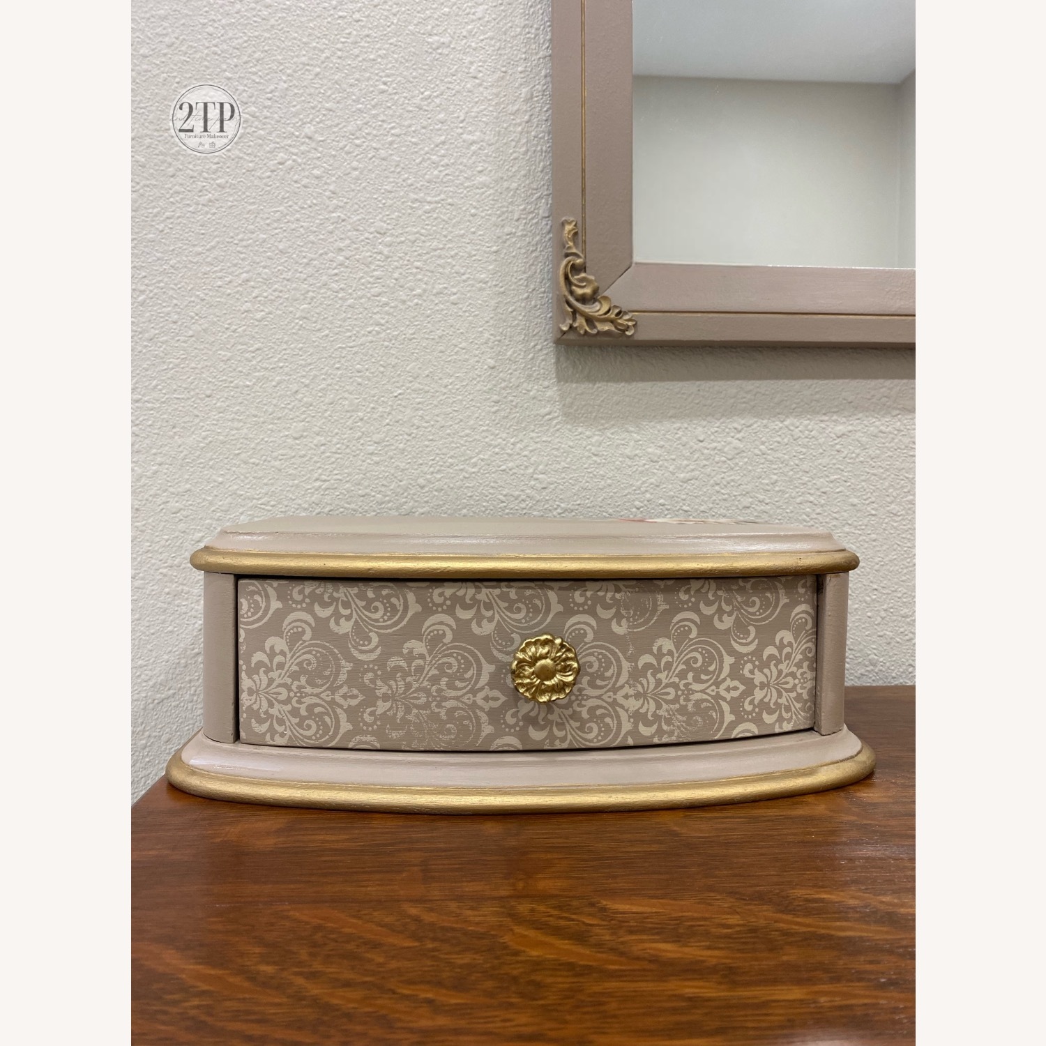 Karges Furniture Dark Brown Wood Dresser - image-4