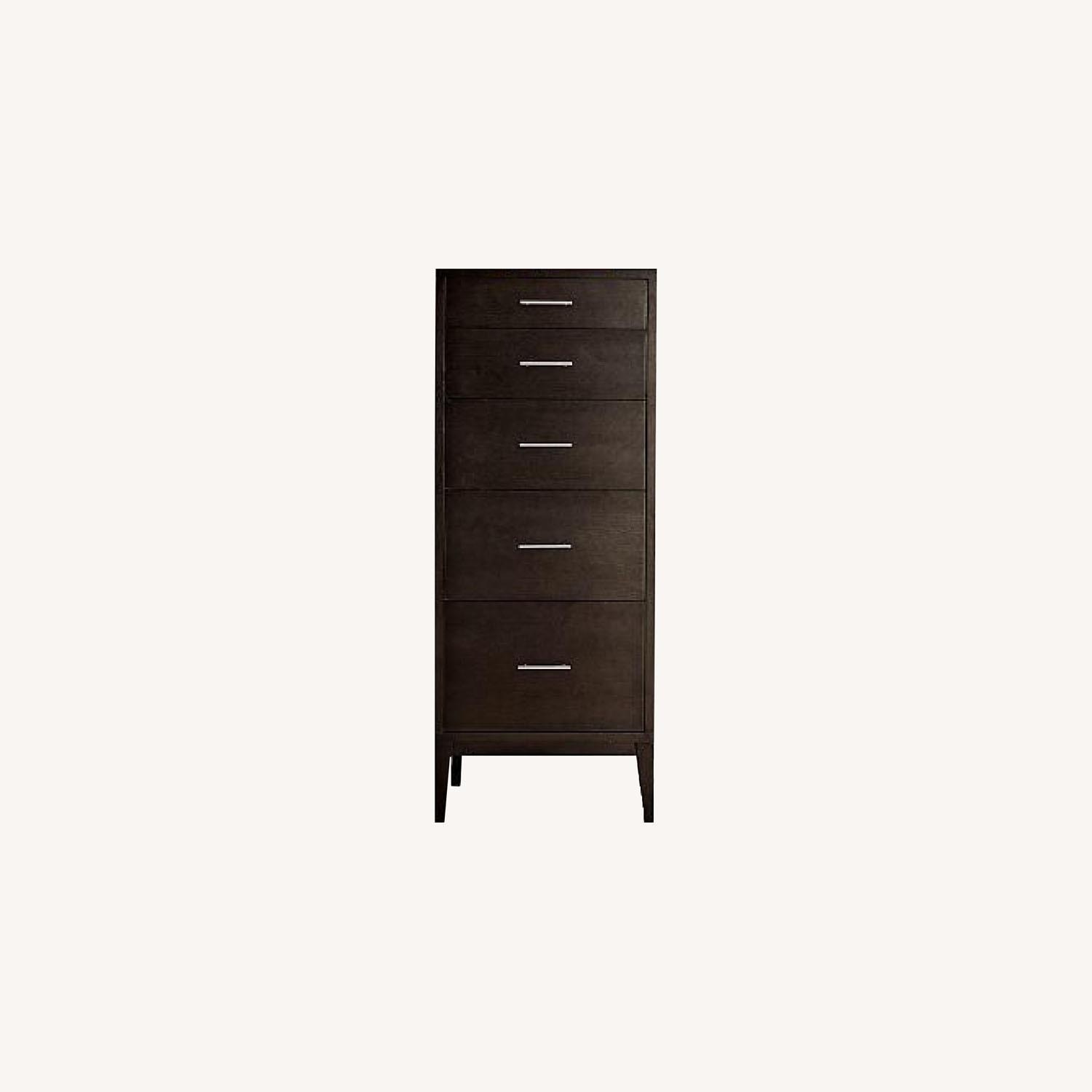 West Elm Narrow Leg 5 Drawer Dresser - image-6
