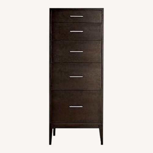 Used West Elm Narrow Leg 5 Drawer Dresser for sale on AptDeco