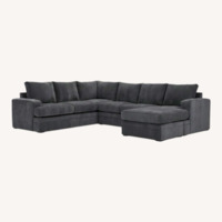 127" Sectional With Right Arm Facing Sofa Chaise