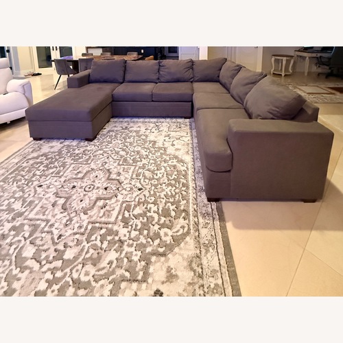 Used 127" Sectional With Right Arm Facing Sofa Chaise for sale on AptDeco