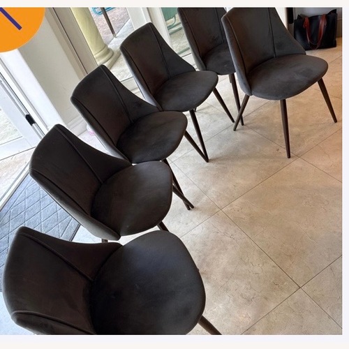 Used Dark Gray Dining Chairs for sale on AptDeco