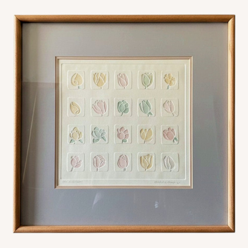 Used  "All in a Row" by artist Brooke Morrison for sale on AptDeco