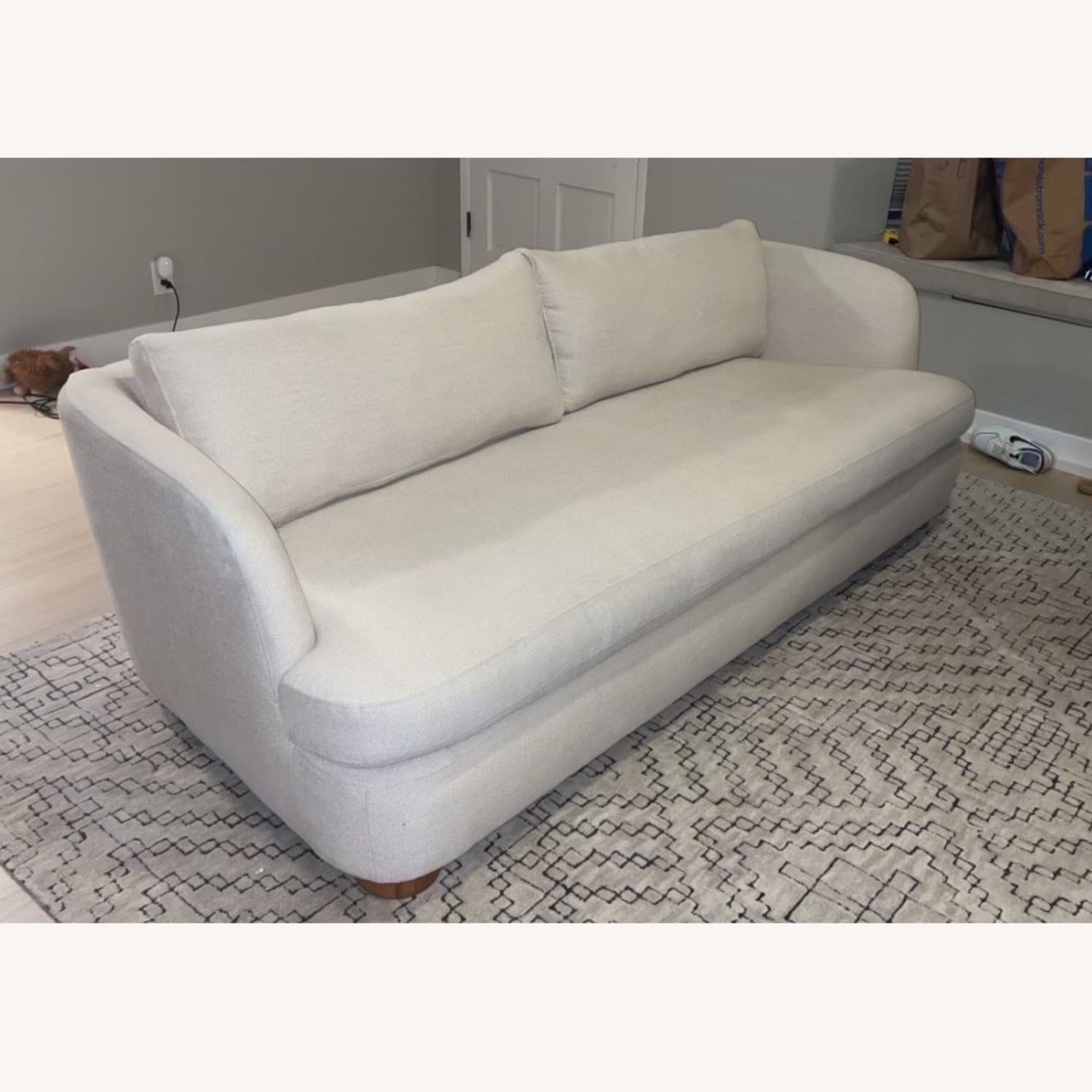 West Elm Leroy Sofa - 86" Bench Seat Cushion - image-1