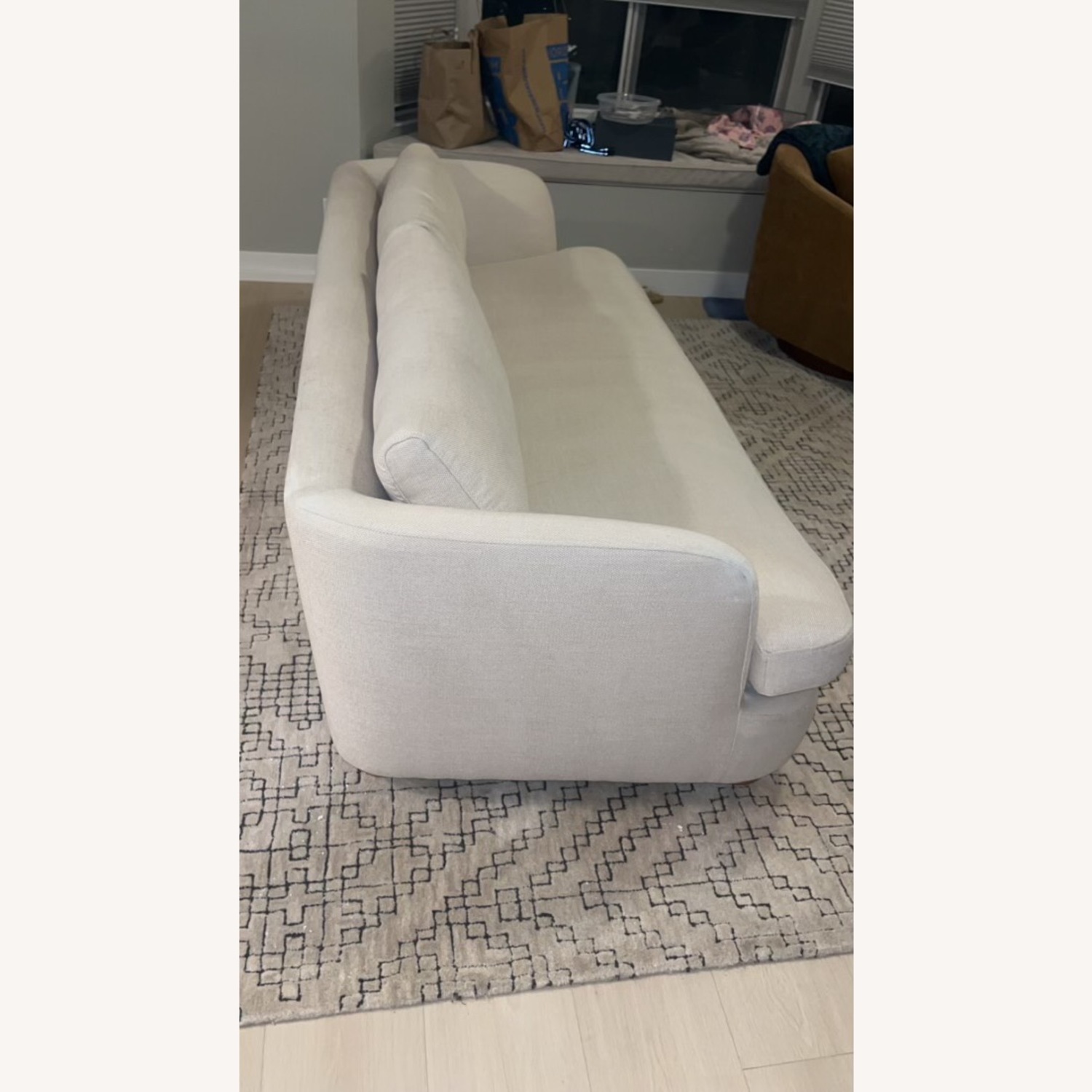 West Elm Leroy Sofa - 86" Bench Seat Cushion - image-5