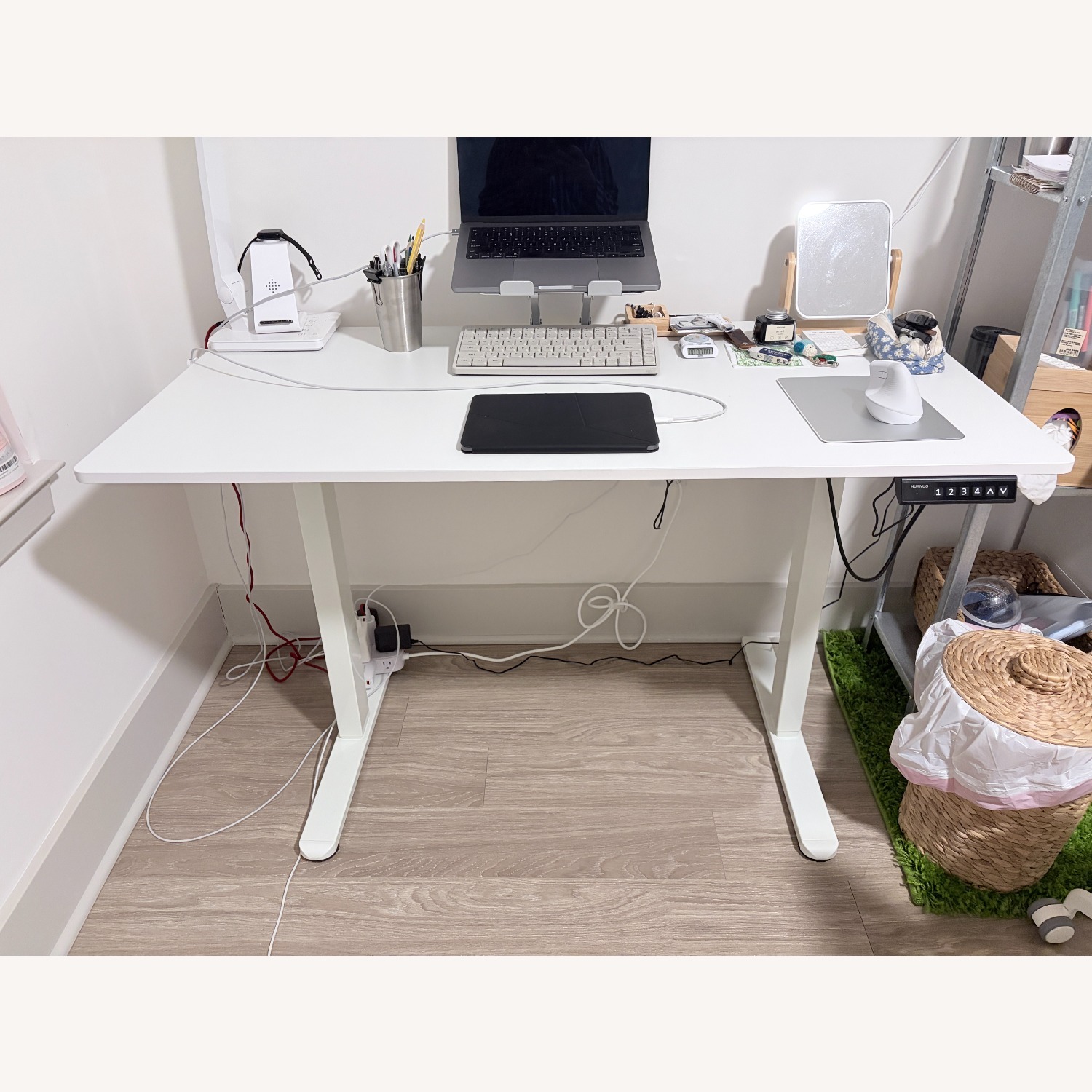 Adjustable Height Electric Standing Desk - image-1