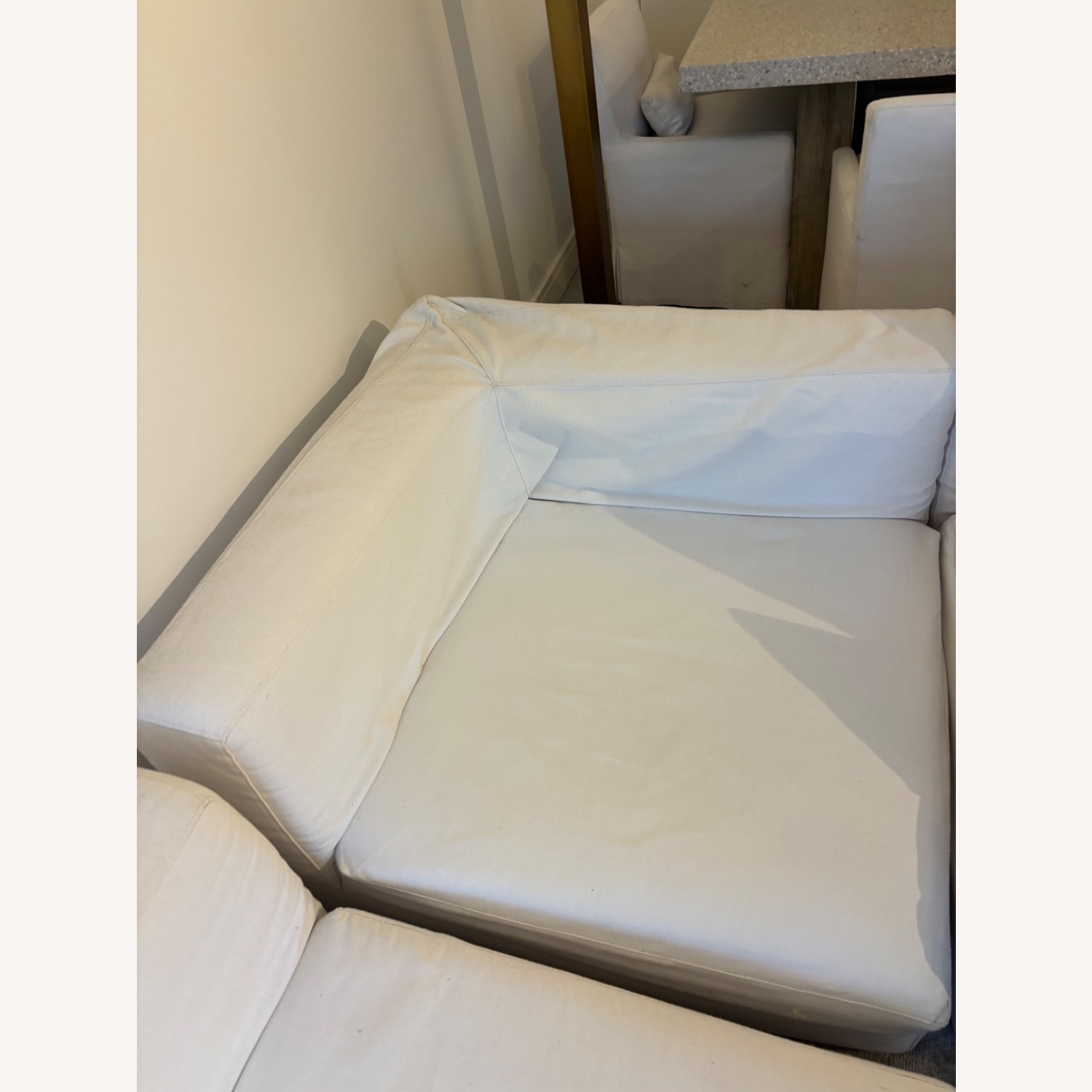 Restoration Hardware Cloud White 3+ Piece Sectional - image-3