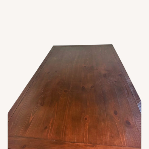 Used Ashley Furniture Dark Brown Dining Table for sale on AptDeco