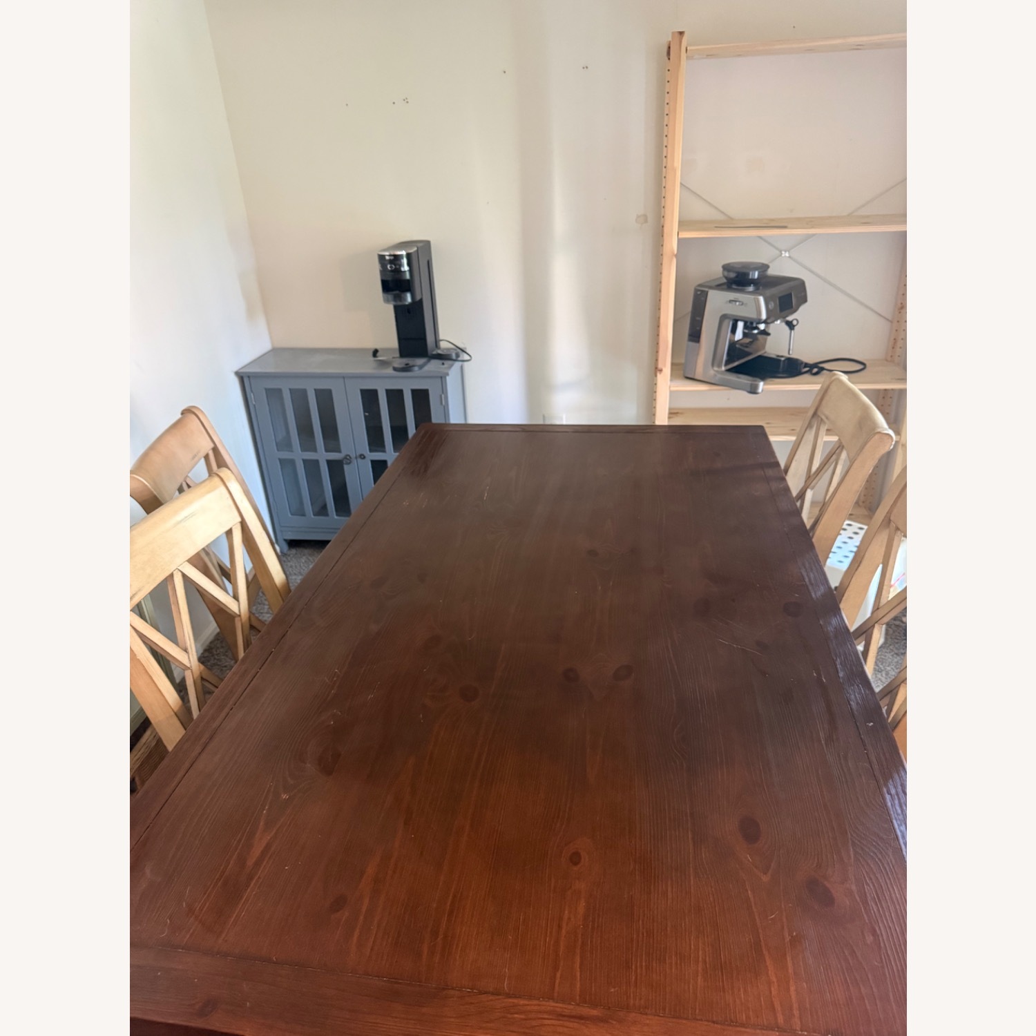 Ashley Furniture Dark Brown Dining Table - image-4