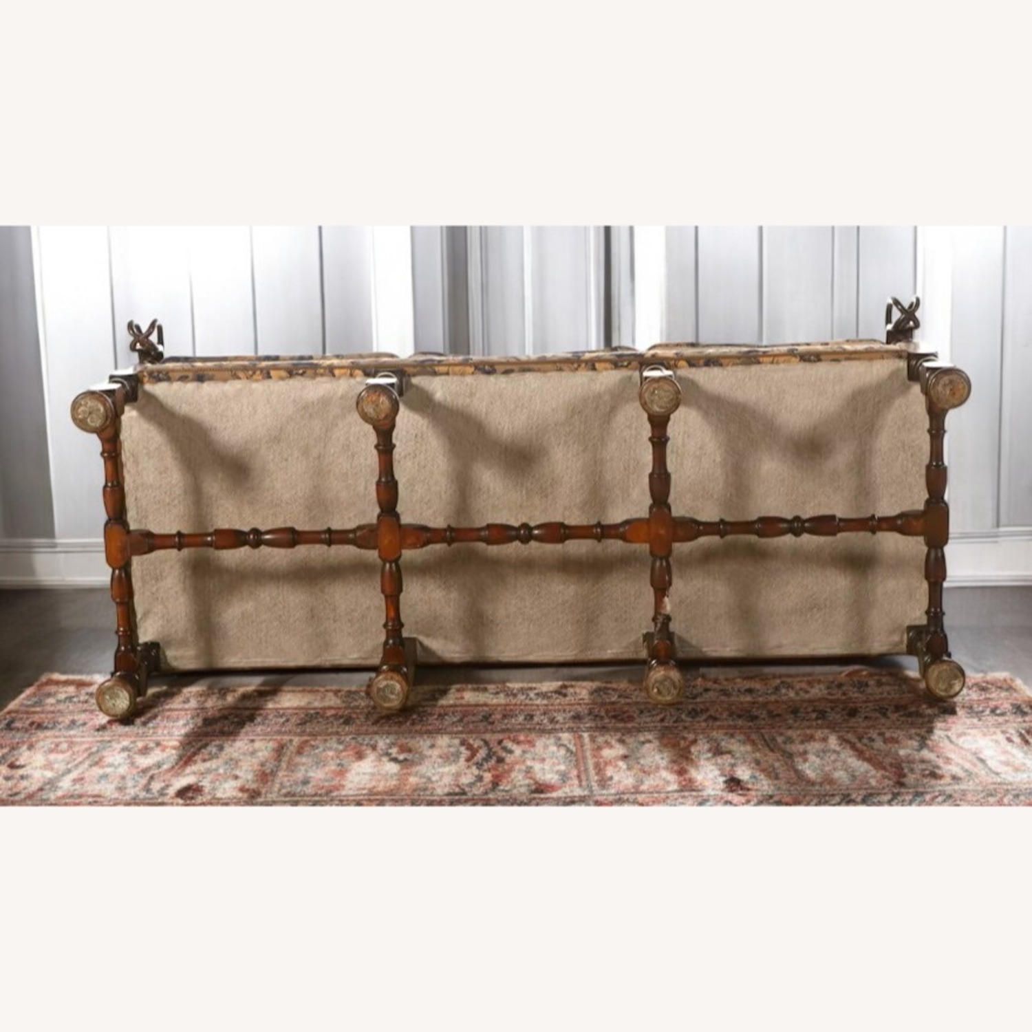 Vintage/Antique 3+ Seater Sofa - image-4