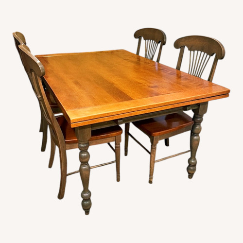 Used Dark Brown Wood Dining Sets for sale on AptDeco