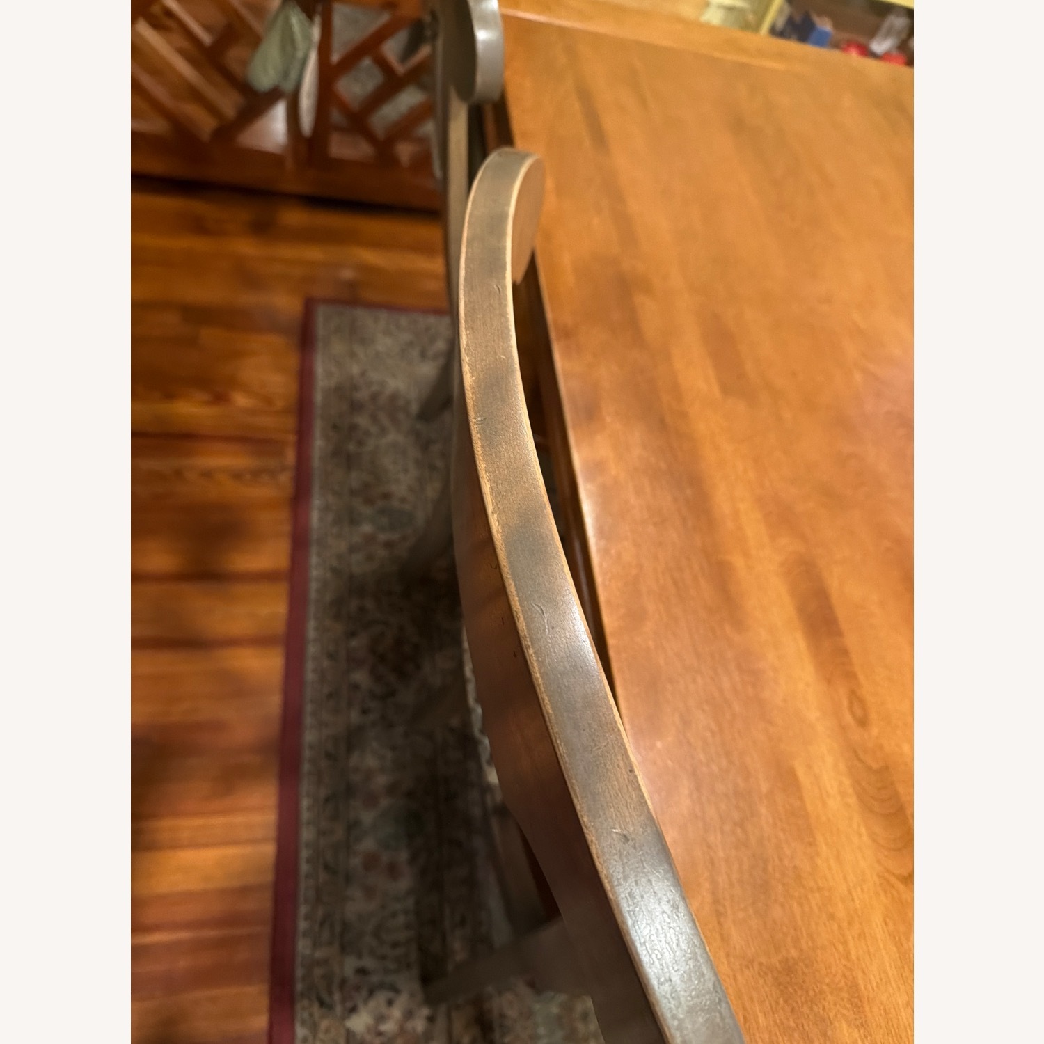 Dark Brown Wood Dining Sets - image-4