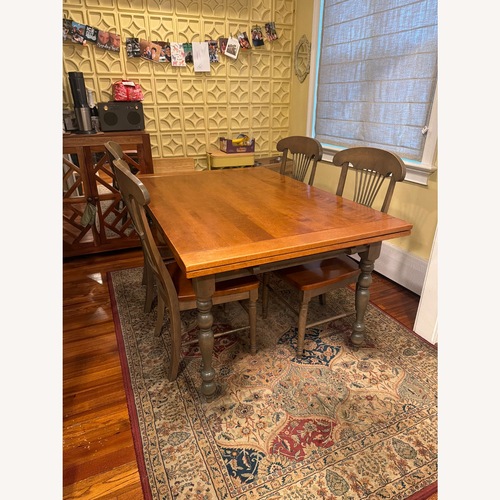 Used Dark Brown Wood Dining Sets for sale on AptDeco