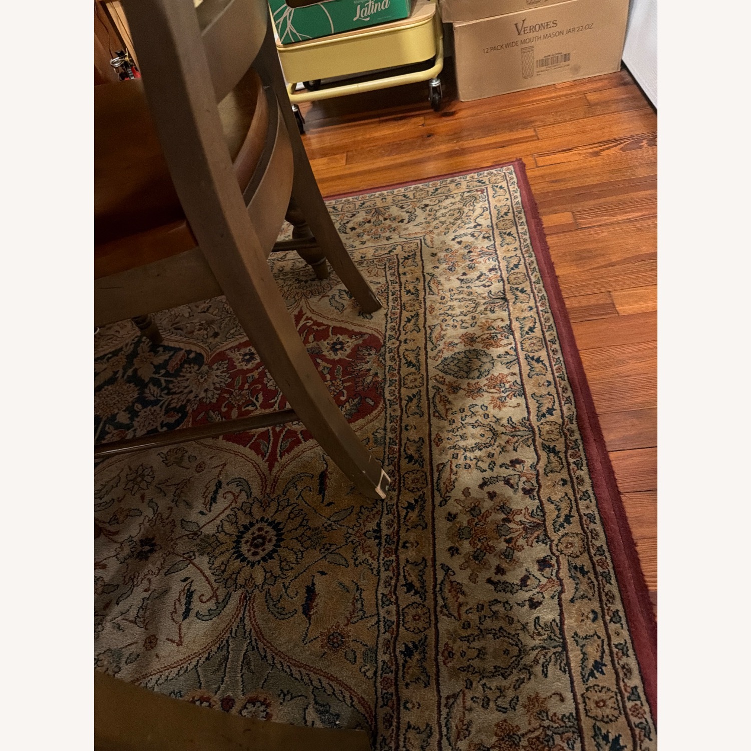 Dark Brown Wood Dining Sets - image-5