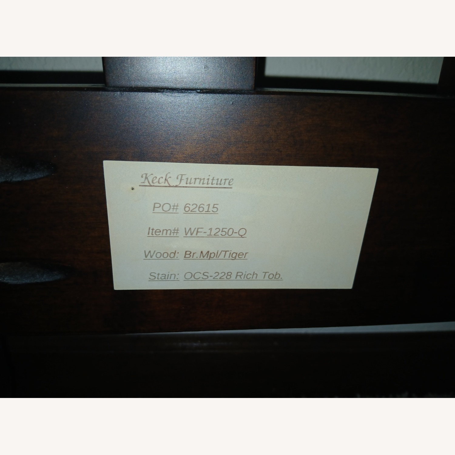 King Size Bed With Head and Footboard - image-4