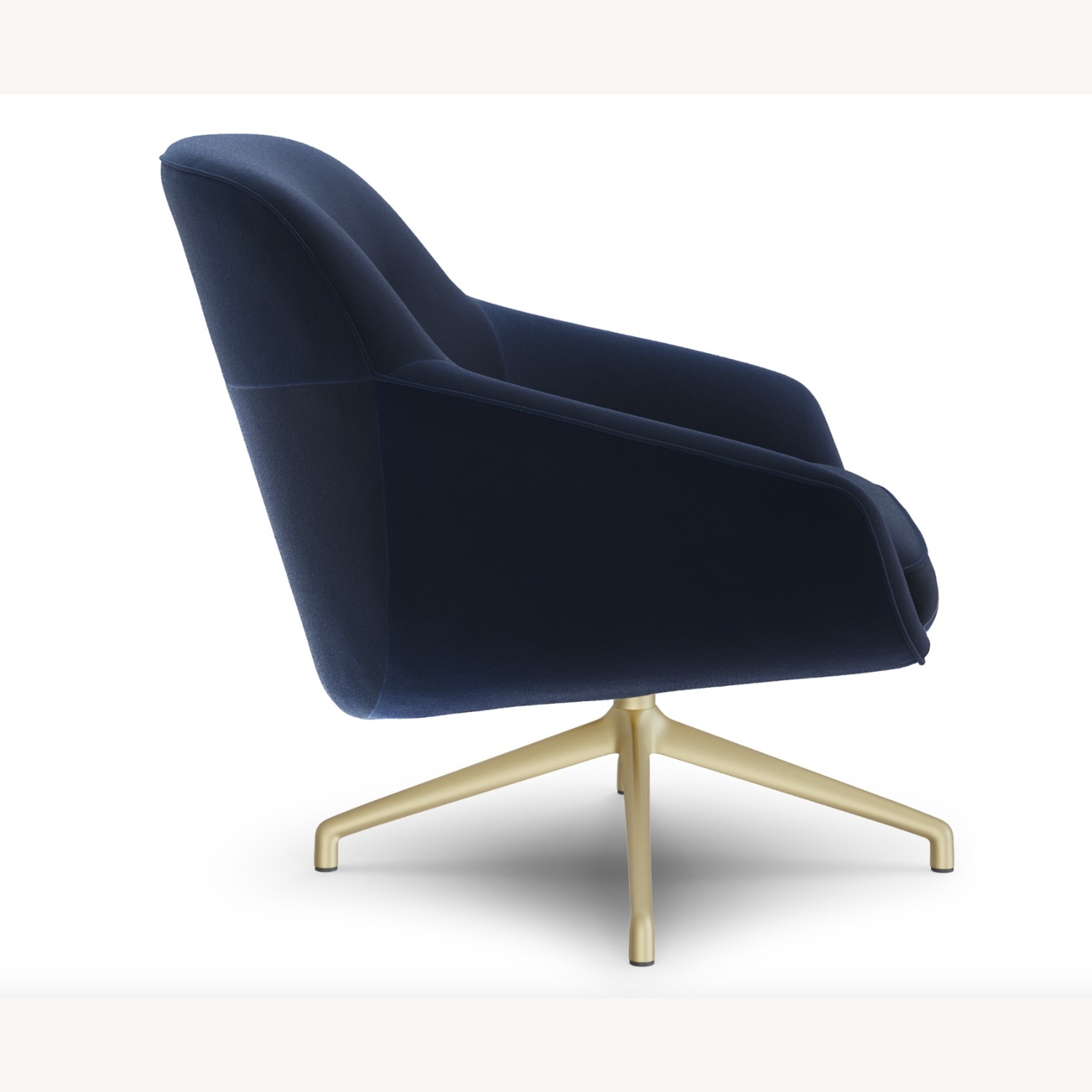 Article Sterling Blue Velvet Accent Chair - image-3